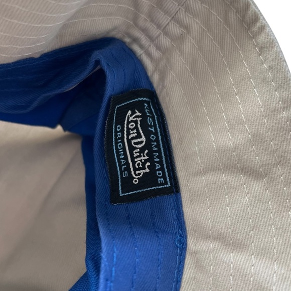 Von Dutch Little Kids Bucket Hat in Blue NEW - Picture 4 of 4